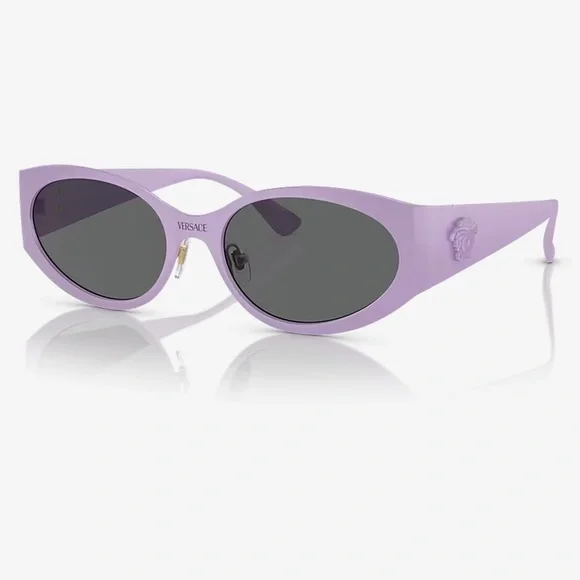NEW VERSACE SUNGLASSES NEW COLLECTION VERSACE 2024 VERSACE EYEWEAR SPRING-SUMMER 2024 | Versace US main image 4